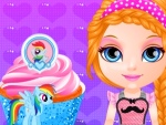 Baby Princess Little Pony Cupcakes Game - GirlGames4u.com